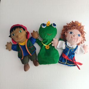 Excellerations Hand Puppets Imagination Toys Educational Story Telling Plush